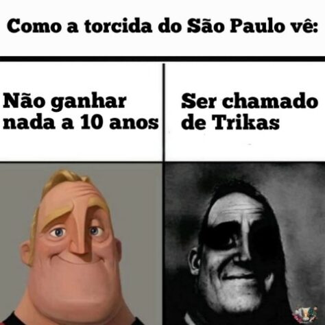 Trikas? Novo apelido do São Paulo é prato cheio para memes dos rivais.