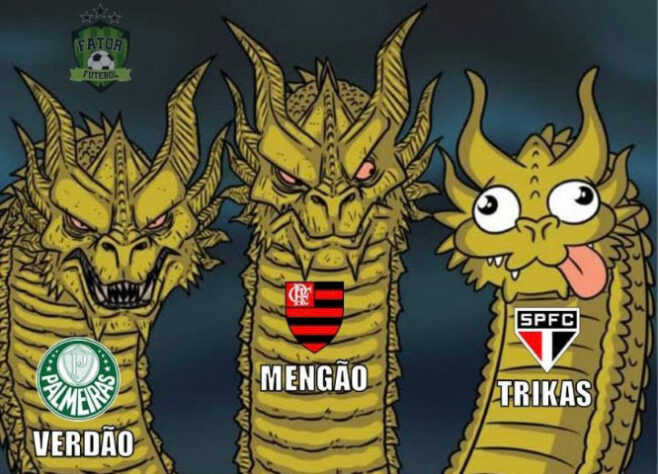 Web faz memes com 'Trikas', novo apelido adotado pelos torcedores do São Paulo.