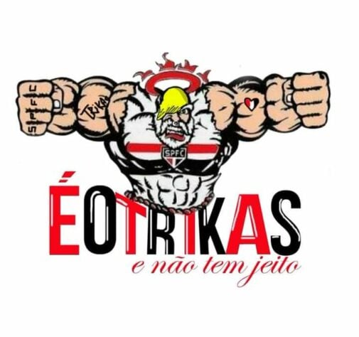 Web faz memes com 'Trikas', novo apelido adotado pelos torcedores do São Paulo.