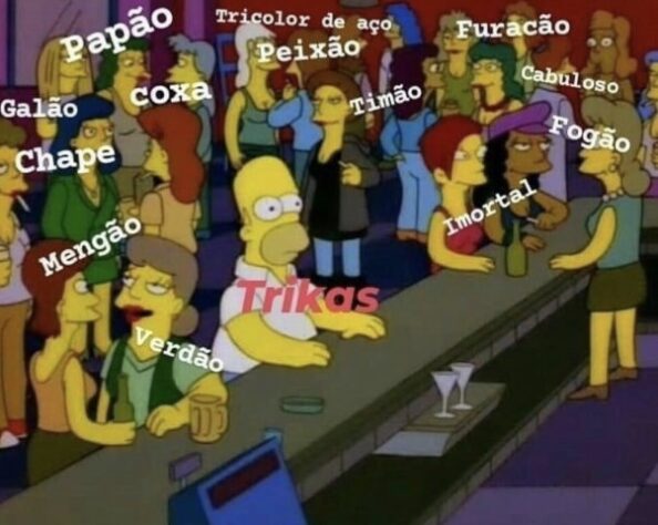 Web faz memes com 'Trikas', novo apelido adotado pelos torcedores do São Paulo.