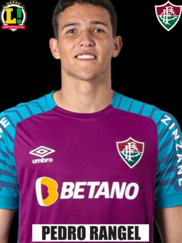 PEDRO RANGEL - 6,0 - Apesar da desconfiança, foi um dos melhores do Fluminense na partida. Muito bem quando exigido. Só um episódio no primeiro tempo ofuscou a noite que poderia ter sido perfeita. 