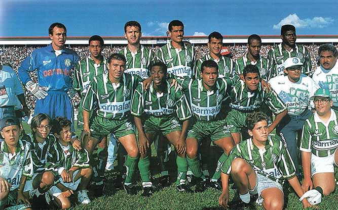 Dois anos depois, o Verdão mudou parte do seu elenco, mas teve novo feito. Com nomes como Cafu, Djalminha, Luizão e Müller, fez o "time dos 102 gols" campeão paulista de 1996. 