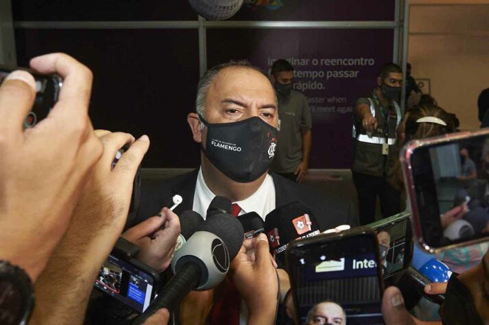 O VP de futebol acompanhou Paulo Sousa durante os tramites para a vinda ao Brasil.