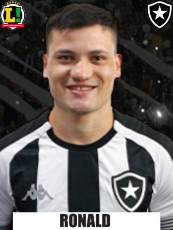 Ronald - 5,0 -  Assim como seu companheiro, também ficou preso ajudando na recomposição graças a fraca exibição coletiva do Botafogo no primeiro tempo. Na etapa final, ajudou mais na frente com a entrada dos dois atacantes. 