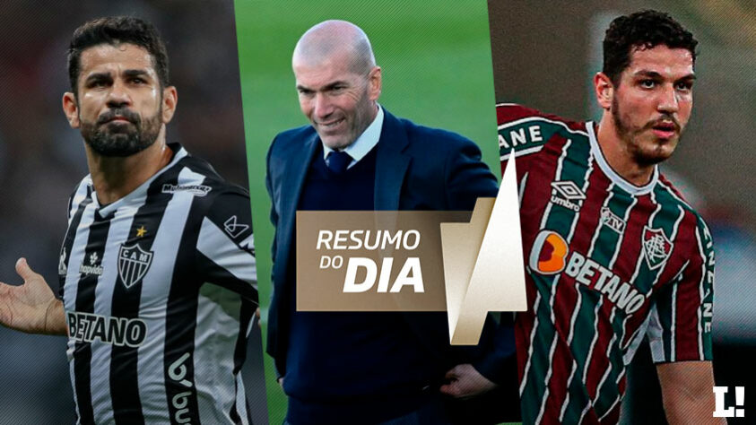 Diego Costa e Atlético-MG entram em acordo por rescisão, PSG mira Zidane para treinador, Fluminense recusa proposta por Nino... Tudo isso e muito mais no resumo do dia do Mercado desta sexta-feira (07)!