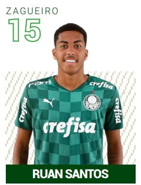 Ruan Santos - contrato até 30/9/2023