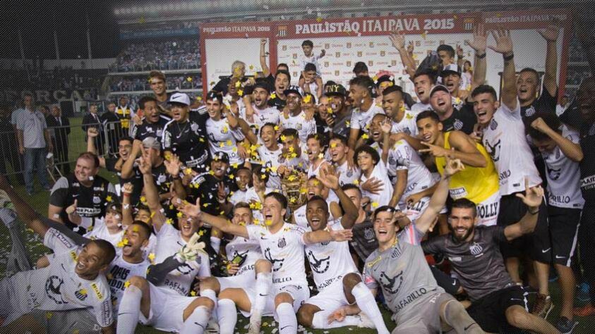 2015 - Campeão: Santos / Vice: Palmeiras.