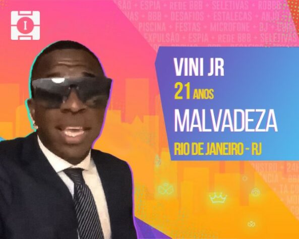 Big Brother Brasil 2022: Vinicius Jr, o Vini Malvadeza, virou alvo de montagem.