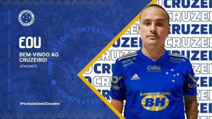 JÁ FECHOU! - Edu (atacante - 28 anos) - Saiu do Brusque para o Cruzeiro