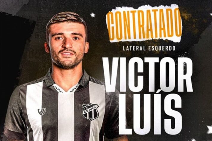 Victor Luís (Ceará): O lateral-esquerdo acertou por empréstimo seu retorno ao Ceará. Ele pertence ao Palmeiras.