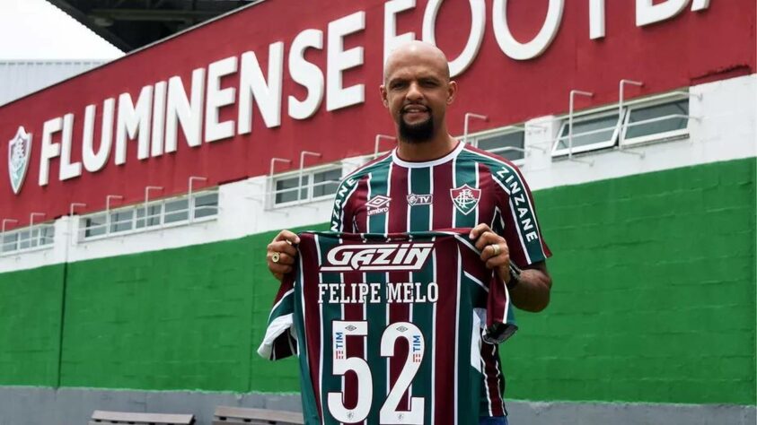 Felipe Melo (26 anos) - Final de contrato: 31/12/2023 - volante do Fluminense