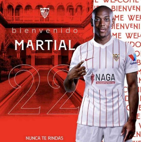 Anthony Martial (francês - atacante - 26 anos): Emprestado pelo Manchester United ao Sevilla. Segundo o jornalista Fabrizio Romano, o clube espanhol desembolsou 6 milhões de euros (R$ 36 milhões) pelo empréstimo.