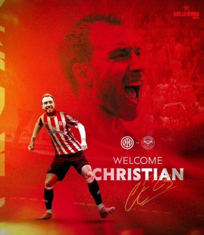 FECHADO! - Fora dos gramados desde o susto na Eurocopa, em junho de 2020, o meia Cristian Eriksen fechou com um novo clube. O Dinamarquês foi anunciado pelo Brentford na manhã desta segunda-feira e assinou um contrato até o final da atual temporada e que pode ser estendido até 2023.