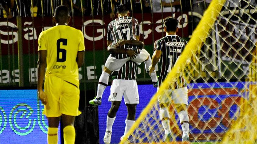30/01 - Estádio Raulino de Oliveira - Madureira 0x1 Fluminense - Carioca - Gol de Jhon Arias