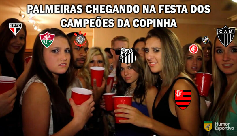 Palmeiras tem Copinha! Torcedores fazem memes com a conquista inédita sobre o Santos.