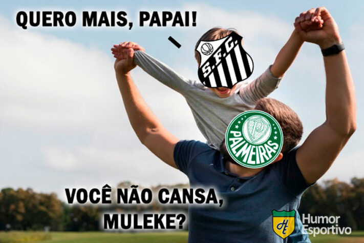 Copa São Paulo de Futebol Júnior (25/01/2022): o Palmeiras venceu o Santos por 4 a 0 na decisão da Copinha e, além de comemorarem o título inédito, os palmeirenses ironizaram a freguesia santista.