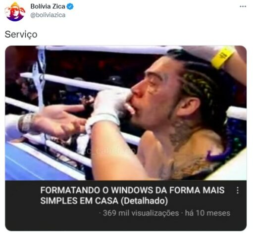 Internautas fazem memes com Whindersson Nunes x Popó no Fight Music Show.