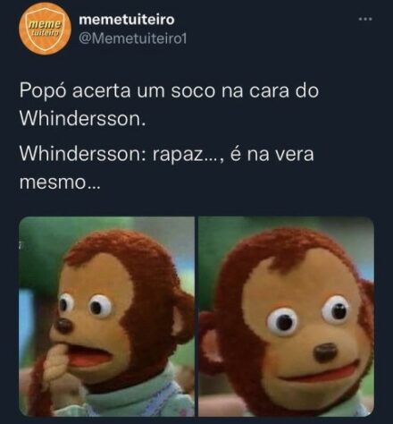 Internautas fazem memes com Whindersson Nunes x Popó no Fight Music Show.