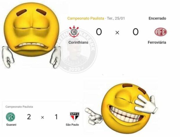 Paulistão 2022: os melhores memes de Guarani 2 x 1 São Paulo