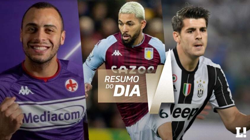 Arthur Cabral é apresentado oficialmente pela Fiorentina. Douglas Luiz pode mudar de clube na Premier League. Morata é sondado por três clubes da Inglaterra. Tudo isso e muito mais no Dia do Mercado de sábado.