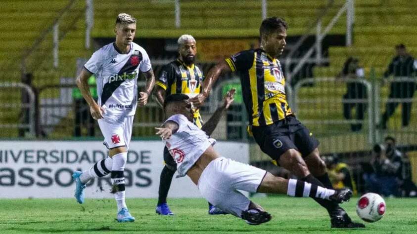 Campeonato Carioca 2022: Volta Redonda 2x4 Vasco - Raulino de Oliveira - Gols: Gabriel Pec, Raniel, Nene e Juninho / Pedrinho e Dilsinho (VOL).