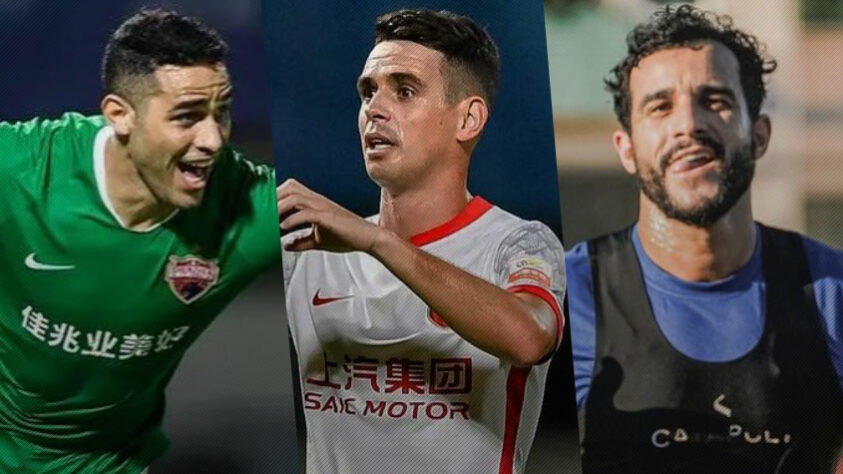 O futebol chinês tem sido o rumo de muitos atletas do Brasil nos últimos anos. Embora muitos tenham retornado ao país recentemente, alguns nomes seguem atuando na China. Um deles é atacante Alan Kardec, do Shenzhen FC. Porém, o centroavante estuda uma volta ao Brasil, já que enfrenta alguns problemas em seu clube. Veja a seguir 10 jogadores que atuam por lá e que poderiam voltar. Confira, também, os tempos de contrato, de acordo com o site especializado "Transfermarkt".