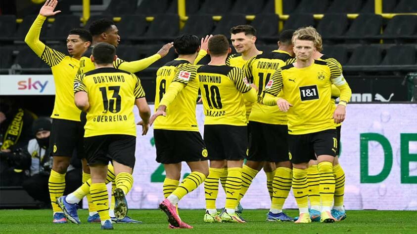 12° lugar - Borussia Dortmund: 337,6 milhões de euros (R$ 1,82 bilhão)