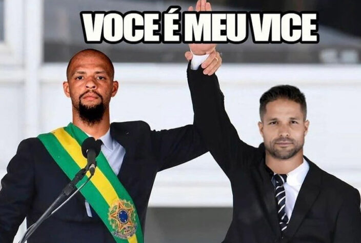 Frase dita pelo jogador tricolor durante discussão no Fla-Flu foi prato cheio para brincadeiras dos torcedores. Confira as melhores montagens! (Por Humor Esportivo)