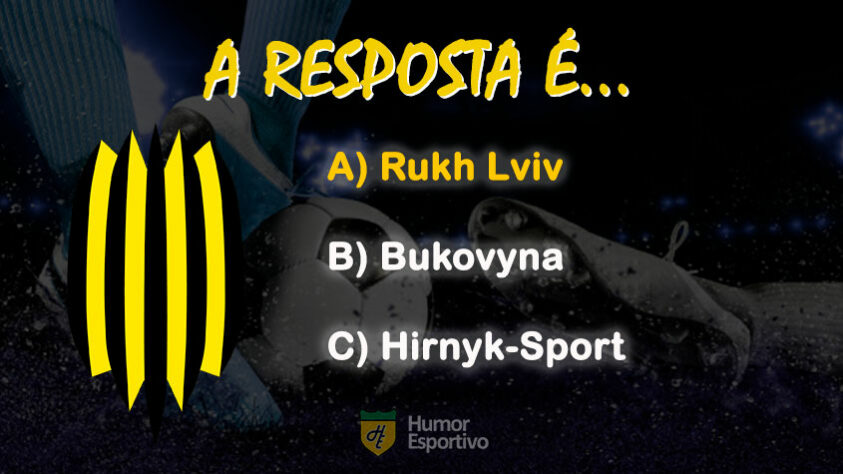 O Rukh Lviv, da cidade de Lviv, é o décimo primeiro colocado com 18 pontos em 17 jogos disputados.