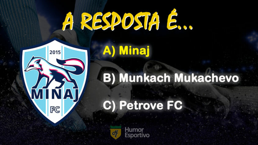 Abrindo a zona de rebaixamento, o Minaj, da cidade de Uzhhorod, está com 10 pontos em 18 jogos disputados.