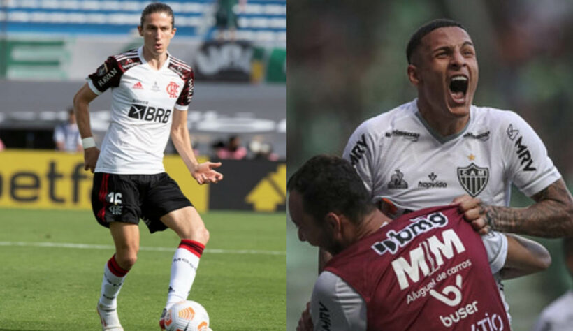 Guilherme Arana (Atlético-MG) x Filipe Luís (Flamengo) 