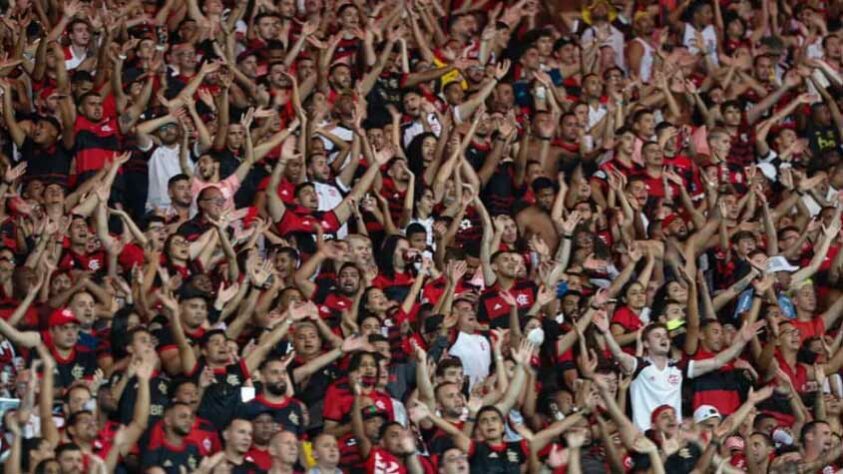 12º lugar: FLAMENGO -  média de público de 54,4 mil torcedores