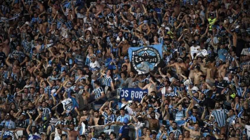 5º lugar: Grêmio - porcentagem de brasileiros que declararam torcida ao Imortal em 2022: 4,7%.