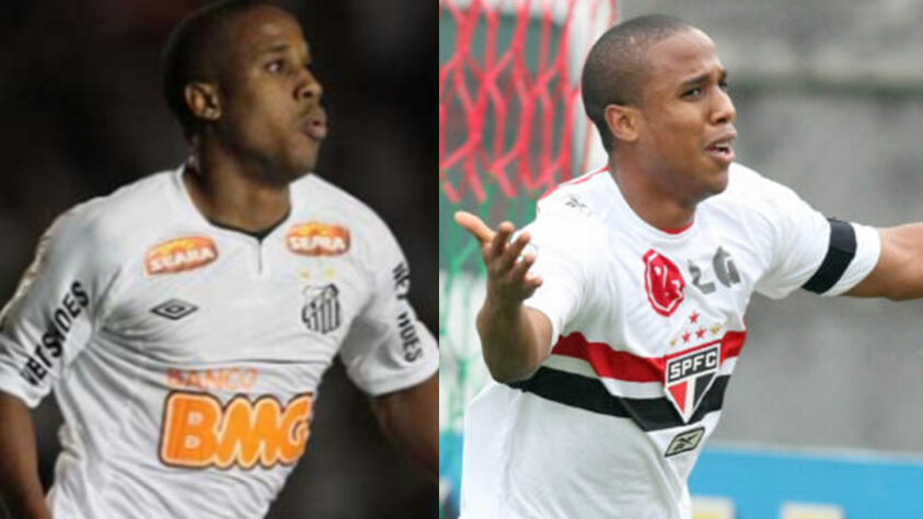 Borges (atacante): Borges tem o carinho das duas torcidas. Ele ganhou destaque no São Paulo, em 2007. Com muitos gols, foi bicampeão brasileiro pelo Tricolor e deixou o clube em 2009. Depois de passagem pelo Grêmio, o centroavante foi para o Santos, em 2011, onde foi o artilheiro do Brasileirão daquela temporada e campeão paulista no ano seguinte. 