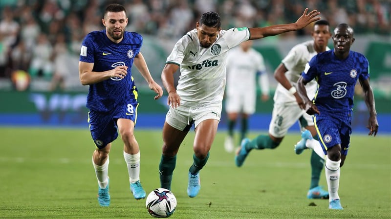 Palmeiras 1 x 2 Chelsea - Data: 12/02/2022 - Local: Mohammed Bin Zayed, Emirados Árabes Unidos