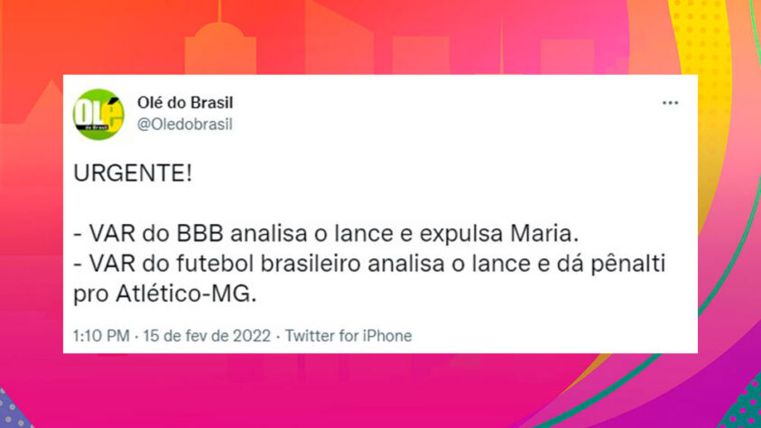 O VAR analisou: expulsão de Maria é prato cheio para memes nas redes sociais.