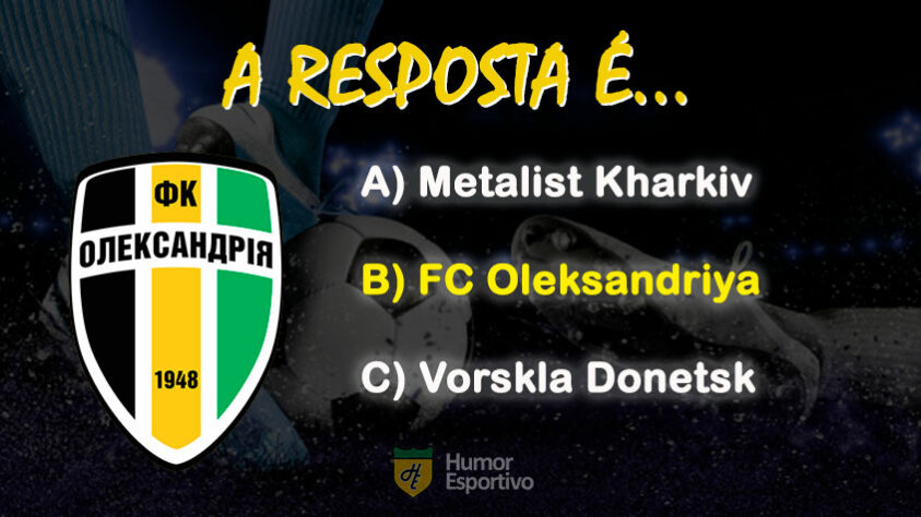 O Oleksandria, da cidade que dá origem ao nome do clube, é o sexto colocado com 26 pontos em 18 jogos disputados.