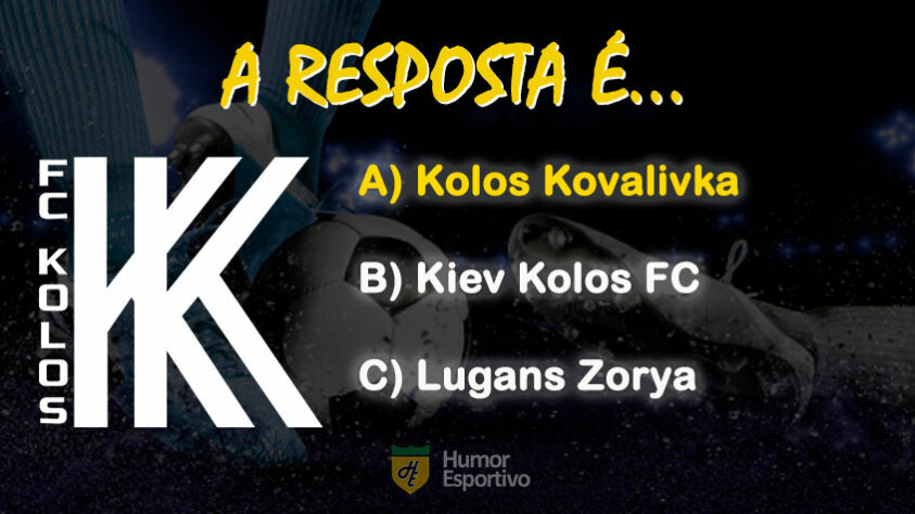 O Kolos, da cidade de Kovalivka, tem 24 pontos em 18 jogos e ocupa a oitava colocação. Possui 2 jogadores brasileiros no elenco.