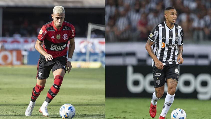 Jair (Atlético-MG) x Andreas Pereira (Flamengo) 