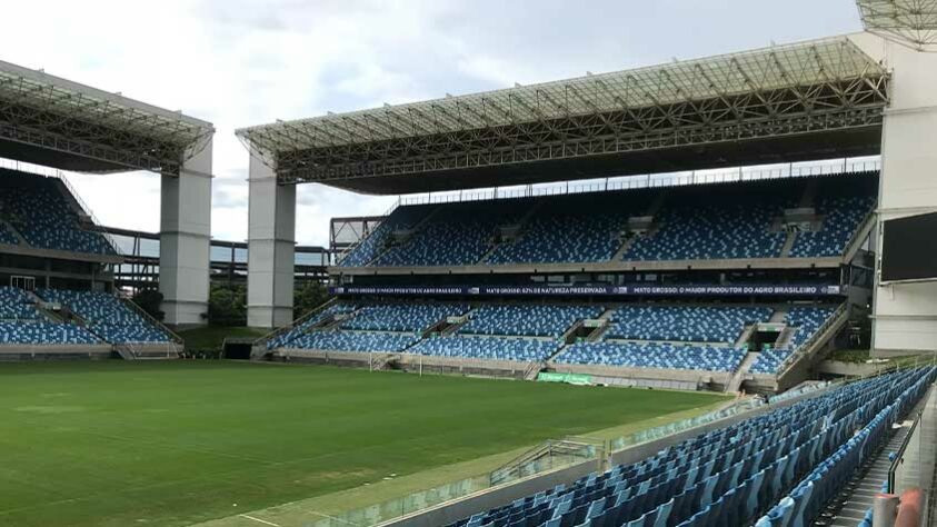 A torcida do Galo estará posicionado à direita das cabines de transmissão de TV.