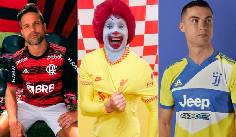Apesar das brincadeiras com os últimos lançamentos, Flamengo e Cruzeiro não foram os únicos clubes a sofrerem com zoeiras após a divulgação de novos modelos de camisas. Veja a seguir outros casos de uniformes que viraram meme após serem revelados!