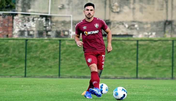 Treino do Fluminense em Bogotá