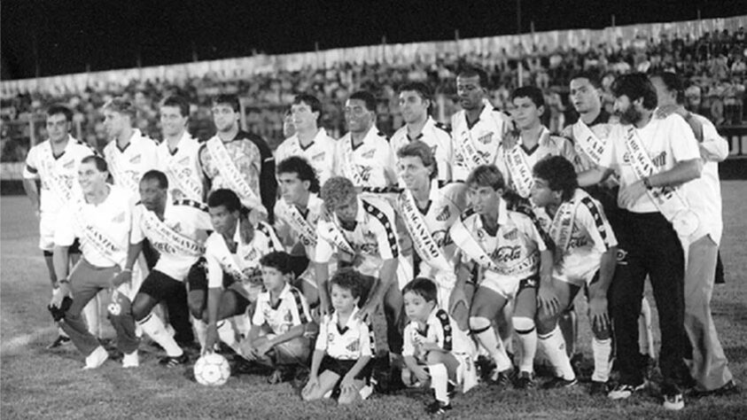 A equipe do Bragantino na final de 1990 foi: Marcelo; Gil Baiano, Júnior, Carlos Augusto e Biro-Biro; Mauro Silva (Franklin), Ivair, Tiba e Mazinho (Robert); João Santos e Mario. O técnico era Vanderlei Luxemburgo.