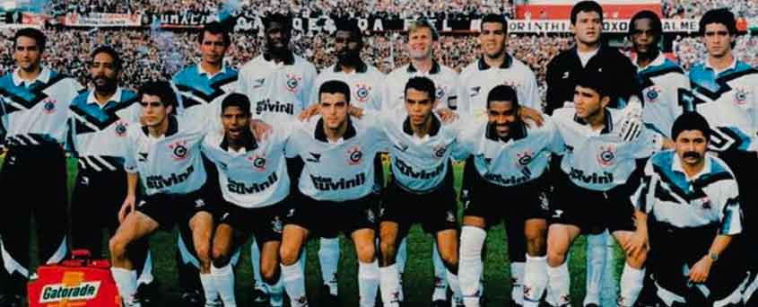 Corinthians - 1995: O Timão pode dar o troco no Palmeiras. Após empate em 1 a 1 no primeiro confronto, as duas equipes repetiram o placar no segundo, indo para a prorrogação. Entretanto, Elivelton marcou no fim e deu título ao Corinthians.
