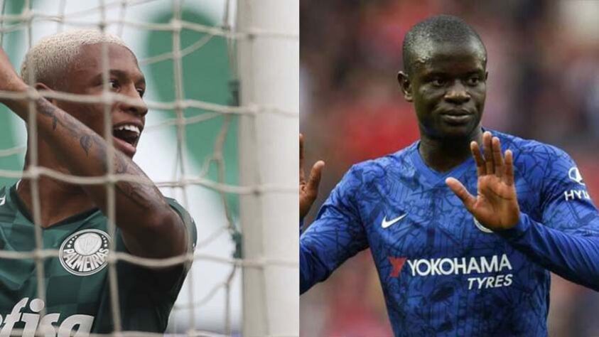 Danilo (Palmeiras) x N'Golo Kanté (Chelsea)