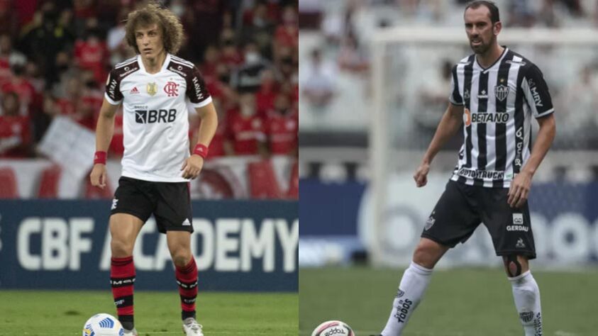 Diego Godín (Atlético-MG) x David Luiz (Flamengo) 