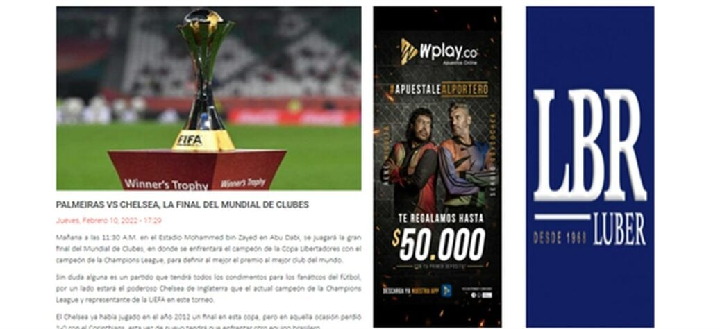 El Periodico Deportivo (Espanha) apenas relatou a decisão do Mundial de Clubes.