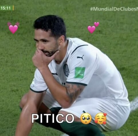 Zagueiro Luan acaba virando meme após pênalti e expulsão na final do Mundial de Clubes.