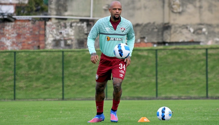 Treino do Fluminense em Bogotá