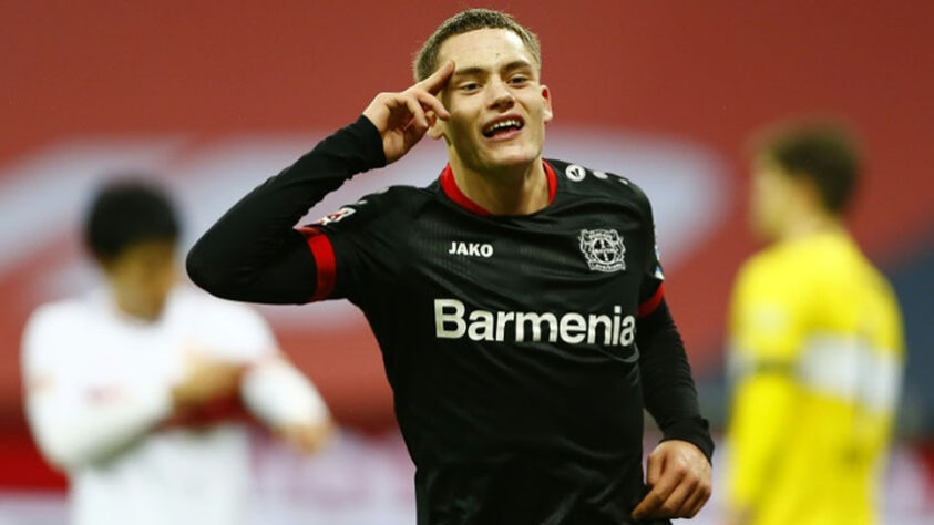 9º- Florian Wirtz/ 18 anos. Clube atual: Bayer Leverkusen